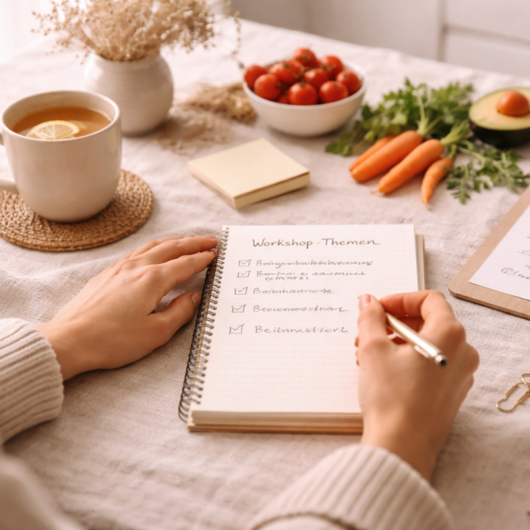 Planung einer Beratung